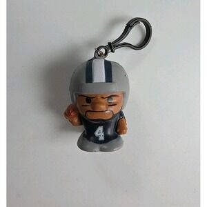 NFL Squeezy Mates Dak Prescott QB Dallas Cowboys Football Bag Clip Foam KeyChain